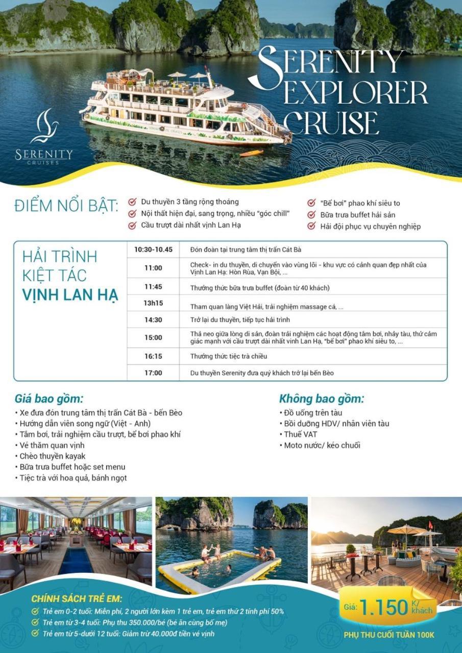 Emerald Hotel Cat Ba Dong Khe Sau المظهر الخارجي الصورة